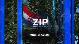ZIP - 3.7.2026. - SREDIŠNJE VIJESTI Z1 TELEVIZIJE
