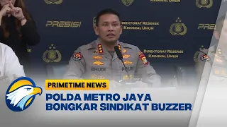 Polda Metro Jaya Tangkap 8 Tersangka Sindikat Buzzer Hoaks di Media Sosial - [Primetime News]