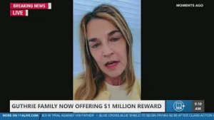 Guthrie family offers $1M reward