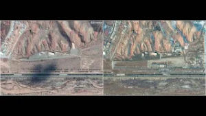 IN IRAN riparati e fortificati SITI MILITARI: le immagini satellitari del 2024 e 2026 a confronto