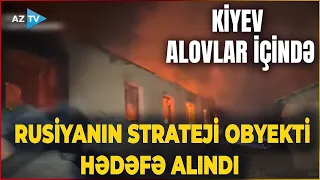 Kiyevə BALLİSTİK RAKETLƏRLƏ zərbələr: Ukraynadan strateji obyektə cavab hücumu - GƏRGİNLİK ARTIR
