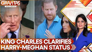 Harry & Meghan to Continue Avoiding Royal Titles & Official Duties | GRAVITAS