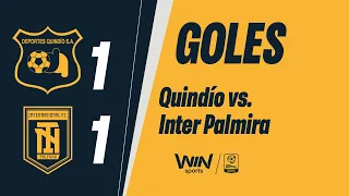 Quindío vs. Inter Palmira (goals) | 2026-2 BetPlay Dimayor Tournament | Matchday 3
