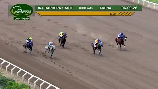 Hipódromo Monterrico - 1ra Carrera 06 Setiembre 26