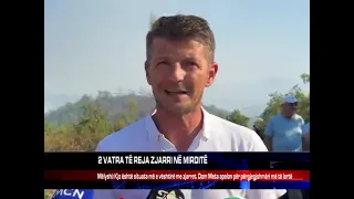 2 VATRA TË REJA ZJARRI NË MIRDITË