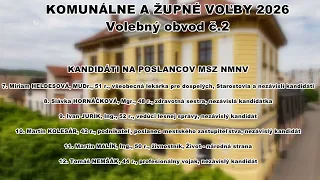 INFORMÁCIE VOLEBNÝ OBVOD ČÍSLO 2