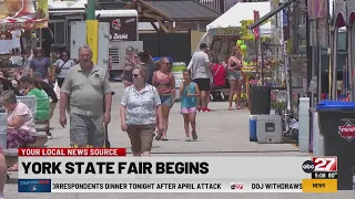York State Fair kicks off