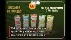 Walmor apresenta cinco novas opções de gelos saborizados para turbinar o carnaval