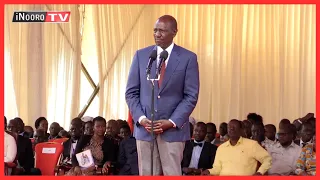 President William Ruto kũria mũng’ethanĩro ũnĩre kanua ithĩgĩ