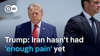 As US forces struck targets in Iran again, President Trump hints there's more to come | DW News