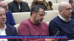 RASSICURAZIONI DALLA POLITICA SULL'ARRIVO DEI 90 MILIONI DESTINATI ALLA SANITA'