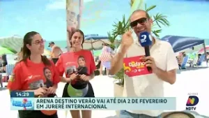 Arena Destino Verão segue até 2 de fevereiro em Jurerê Internacional