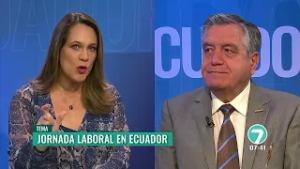 Entrevista a  Patricio Donoso Exministro del Trabajo TEMA: Jornada Laboral en Ecuador