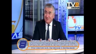 Noticias Las Entrevistas a Seremi de Justicia Región del Biobío Robert Contreras 10 07 2026