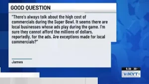 Good Question: How do local businesses afford Super Bowl commercials?