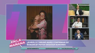 Karol G and Bruno Mars Confirm Romance: Photos Spark Rumors 💕 | In The Morning