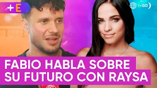 Fabio habla sobre su futuro con Raysa | Más Espectáculos (HOY)