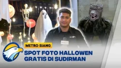 Sambut Perayaan Hallowen! Pedestrian Sudirman di Sulap Jadi Horor - [Metro Siang]