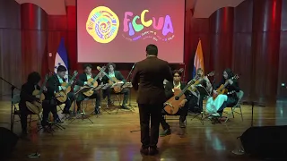 Thrilling performance by the UNAH Guitar Orchestra at the closing of FICCUA 2026