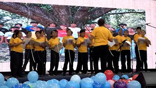 Rubén Darío choir students pay tribute to the homeland with music
