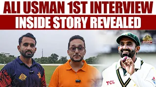 Ali Usman First Exclusive Interview: Domestic Struggles to Pakistan Test Debut!