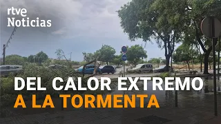 Storms hit the Valencian Community with wind gusts of 149 km/h | RTVE