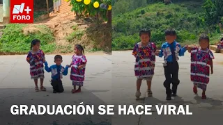 An Indigenous boy graduated all by himself and this is what happened in the El Coyul community in...