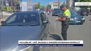 1154 gjoba në 1 javë, Rrugorja e Shkodrës intensifikon kontrollet