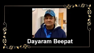 Death Announcement - Dayaram Beepat