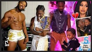 LIL YATCHY LASTED ONLY 5 MINUTES IN THE WRESTLING RING / CHILD REUNITES CARDI B AND OFFSET