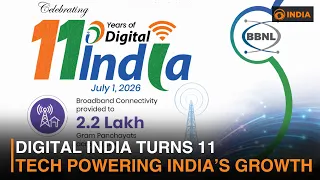 Digital India Completes 11 Years: Transforming Governance, Payments & Digital Growth