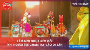 LÀM MỚI NGỰA KÉO GỖ: KHI NGƯỜI TRẺ CHẠM TAY VÀO DI SẢN