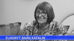 Elhunyt Baán Katalin fotóművész
