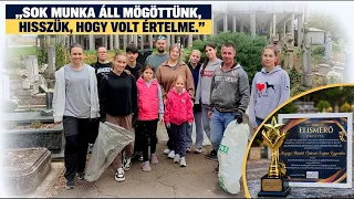6 ÉV UTÁN BEFEJEZIK AZ ÖNKÉNTES MUNKÁT A JÁSZAPÁTI TEMETŐBEN