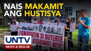 Ilang kaanak ng EJK victims, nakatutok sa confirmation of charges hearing ni FPRRD sa ICC