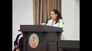 मा. सिता बादी /  सदनमा उठेका प्रश्नहरूको जवाफ दिनुहुँदै || NTV