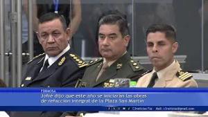 REFACCIÓN INTEGRAL DE LA PLAZA SAN MARTÍN