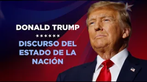 Listo  el primer discurso del presidente Trump en su segundo mandato sobre el estado de la nación.