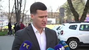 Protest radnika Koksare ispred Vlade TK, traže rješavanje potraživanja - 06.03.2026.