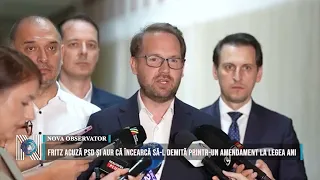 Fritz accuses PSD and AUR of trying to remove him from office through an amendment to the ANI law