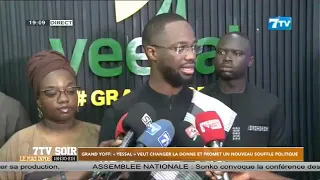 GRAND-YOFF: "Yessal" wants to change the game and promises a fresh political start