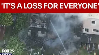 Lansdale fire: 1 dead, homes damaged, neighbors react