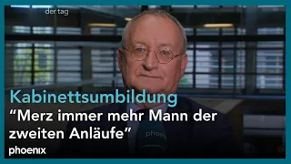 Erhard Scherfer (phoenix-Korrespondent) zur Kabinettsumbildung | 24.07.26
