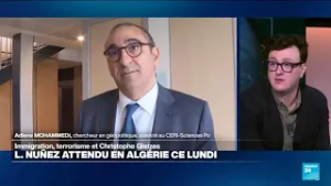 Laurent Nunez en Algérie : "On voit bien que la relation n'est pas sacrifiable" • FRANCE 24