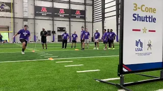 Fort Meade service members train like NFL players at Ravens facility Thursday