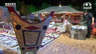 عدت 300 من الناس والليل واللي نتج بصدورنا أكثر بواجد | أبيات: شايع القريني - أداء: نجوم الناس والليل