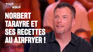 The team discusses their cooking skills (or lack thereof) with Norbert Tarayre!