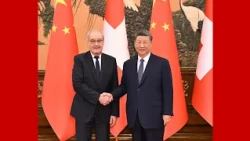 Chinese President Xi Jinping Meets with Swiss President Guy Parmelin