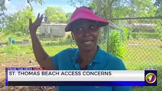 St Thomas Beach Access Concerns  | TVJ News