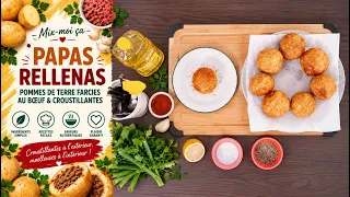 Mix-moi ça: Papas Rellenas | Pommes de Terre Farcies au Bœuf & Croustillantes